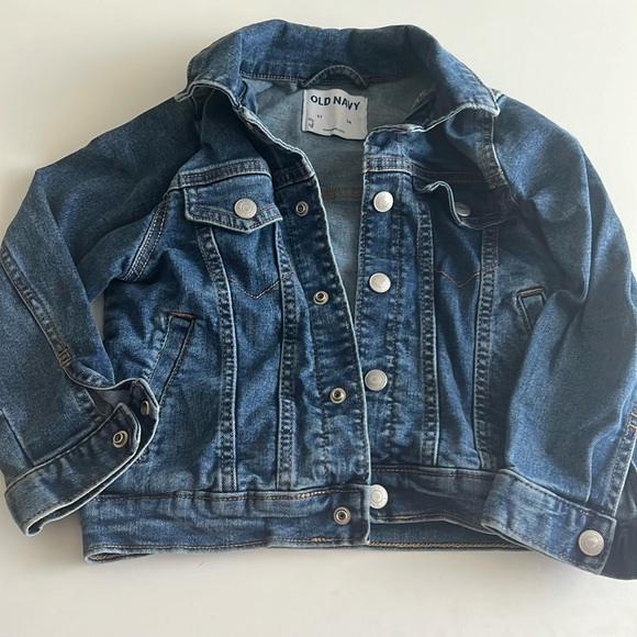 Kids Unisex Denim Jacket Jeans Jacket Size 5T - Picture 1 of 2
